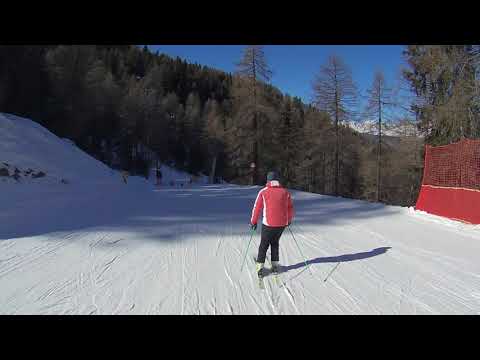 Pista Panciana Marilleva presa dal Doss Della Pesa