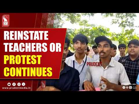 Students Seek Return Of Old Teachers At Dr T B Cunha Higher Secondary School