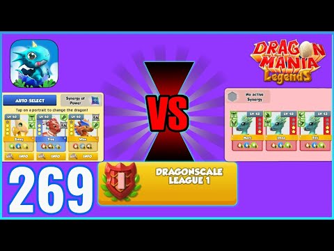 Arena DRAGONSCALE League 1 | Dragon Mania Legends - Gameplay Walkthrough Part 269 (iOS, Android).
