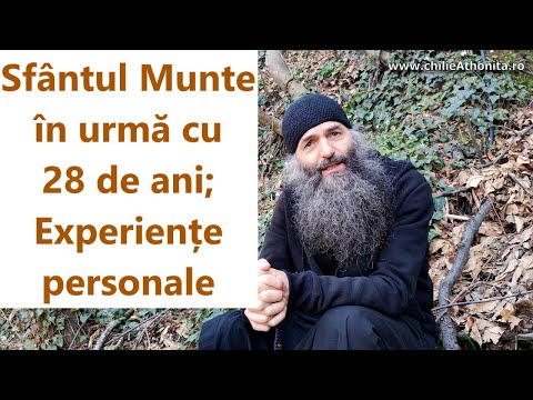 Sfântul Munte în urmă cu 28 de ani; experiențe personale - părintele Pimen Vlad
