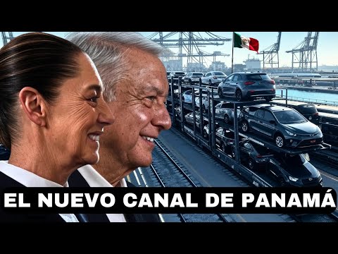 HISTORIC: Mexico INAUGURATES THE MOST IMPORTANT TRADE ROUTE ON THE CONTINENT WITH 600 VEHICLES FR...