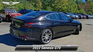Used 2022 Genesis G70 2.0T RWD, Cary, NC G701445A