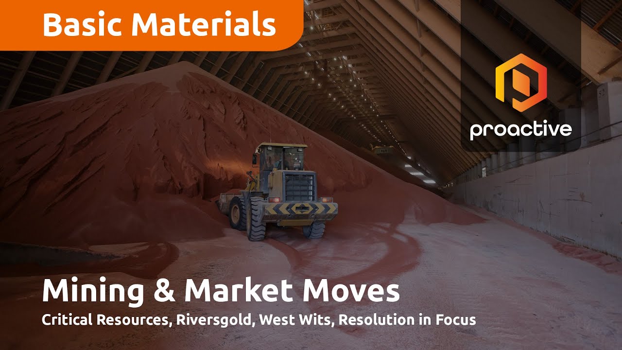 Just The Facts: Critical Resources, Riversgold, West Wits Mining, Resolution Minerals