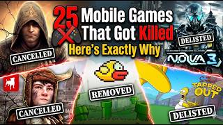 25 Mobile Games That Got Killed — Here's Exactly Why