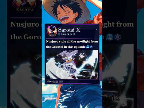 Nusjuro stole the spotlight in episode 1144🥶 #gorosei #nusjuro #onepiece