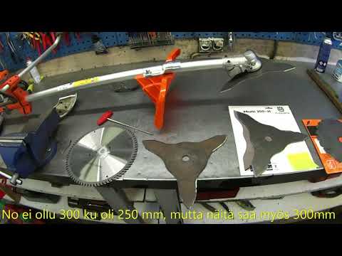 Metsolan Metsäkoulu 150 - kolmioterän käyttö.