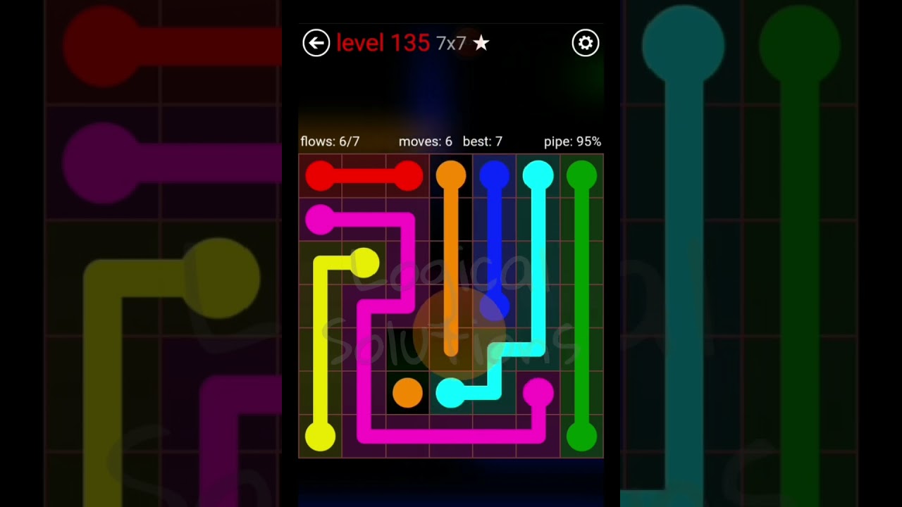 Flow Free Play 7x7 Mania Level 121 to 150