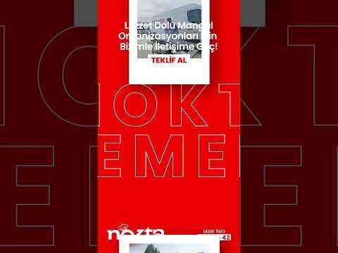 Lezzet Dolu Mangal Organizasyonları