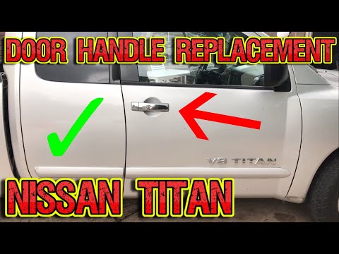 Nissan Titan door handle replacement easy 2004 - 2015