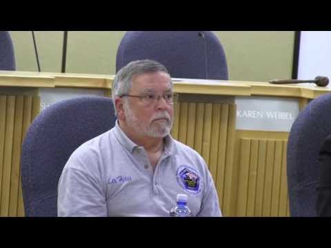 Brenda Heist's husband, Lee Heist, speaks at press briefing