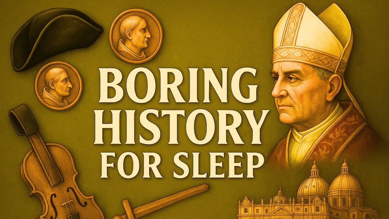 Boring History For Sleep | The Worst Popes in History (Gentle Storytelling & Ambient Sounds)