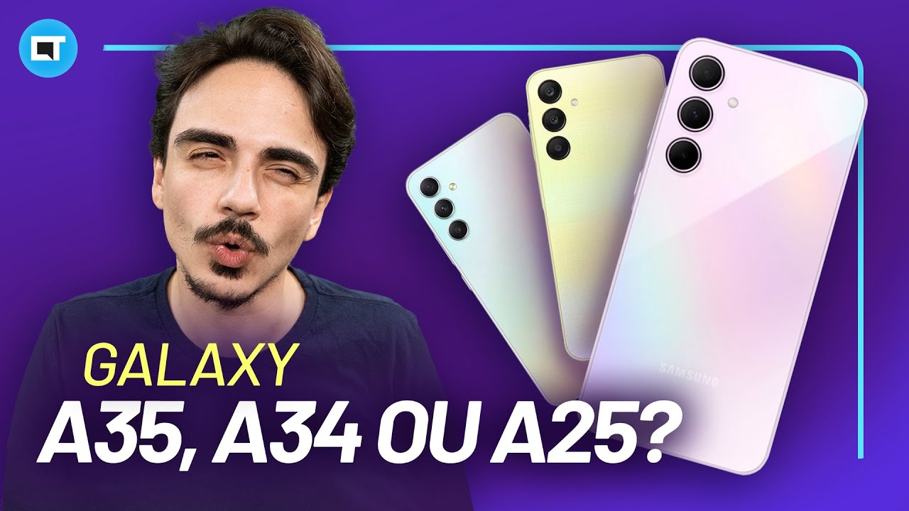Samsung Galaxy A35 é melhor que o A34? Devo comprar um A25 que é mais barato?