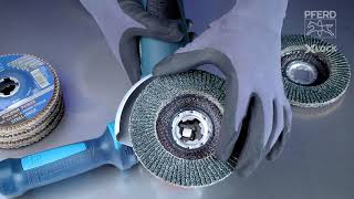 PFERD TOOLS POLIFAN-Disky s plochým okrajom PFC 115 Z 50 SGP STRONG STEEL/X-LOCK