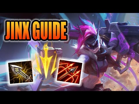 HOW TO CARRY JINX ADC| JINX GUIDE SEASON 10 |