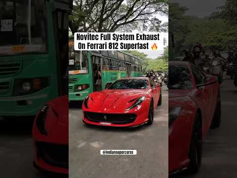 Thumbnail for Ferrari 812 Superfast Novitec Full System Exhaust 🔥 || #ferrari #novitec #ferrari812 #india #sound by Ferrari 812 Superfast