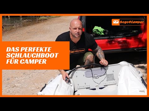 The perfect inflatable boat for caravan and motorhome owners | [Air floor/Airdeck]