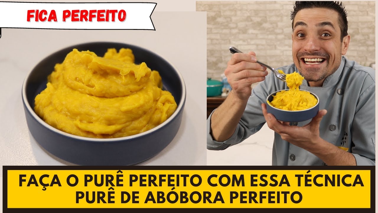 UM JEITO DIFERENTE DE FAZER PURÊ! PURÊ DE ABÓBORA