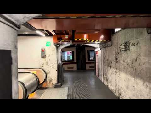 Inside the Metro Station Repubblica /Metro A Dentro la Stazione di repubblica/ SUBSCRIBE 😉