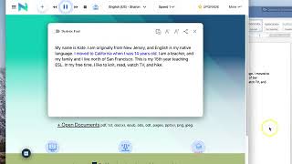 Using Naturalreaders.com