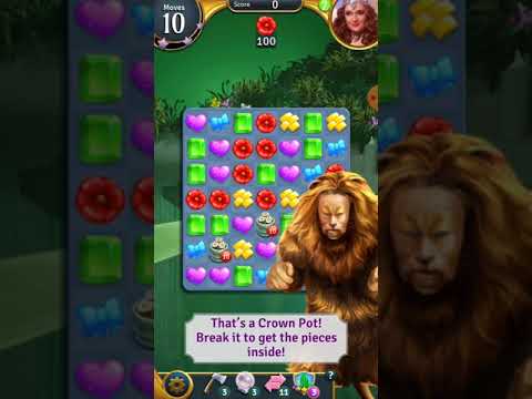 The Wizard of Oz Magic Match 396 - no boosters 👠