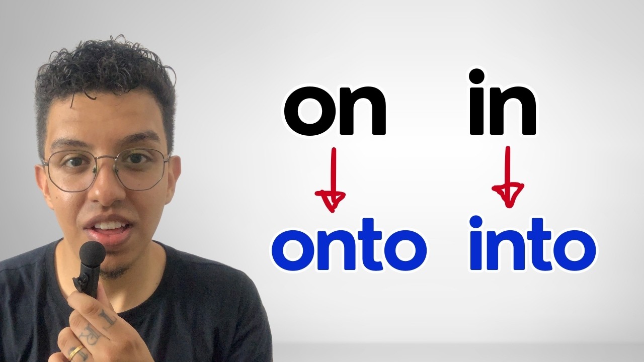 Entendendo as PREPOSITIONS 🇺🇸 In, Into, On, Onto, Out & Off (De uma vez só) 🐒