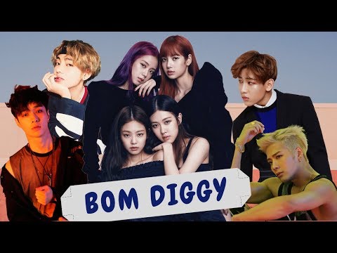Bom Diggy || Kpop mix || BTS, Blackpink, EXO, GOT7