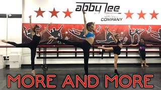 @maddieziegler @kendallvertes @officialmackzmusic | @fleureast More And More | @brianfriedman Choreo