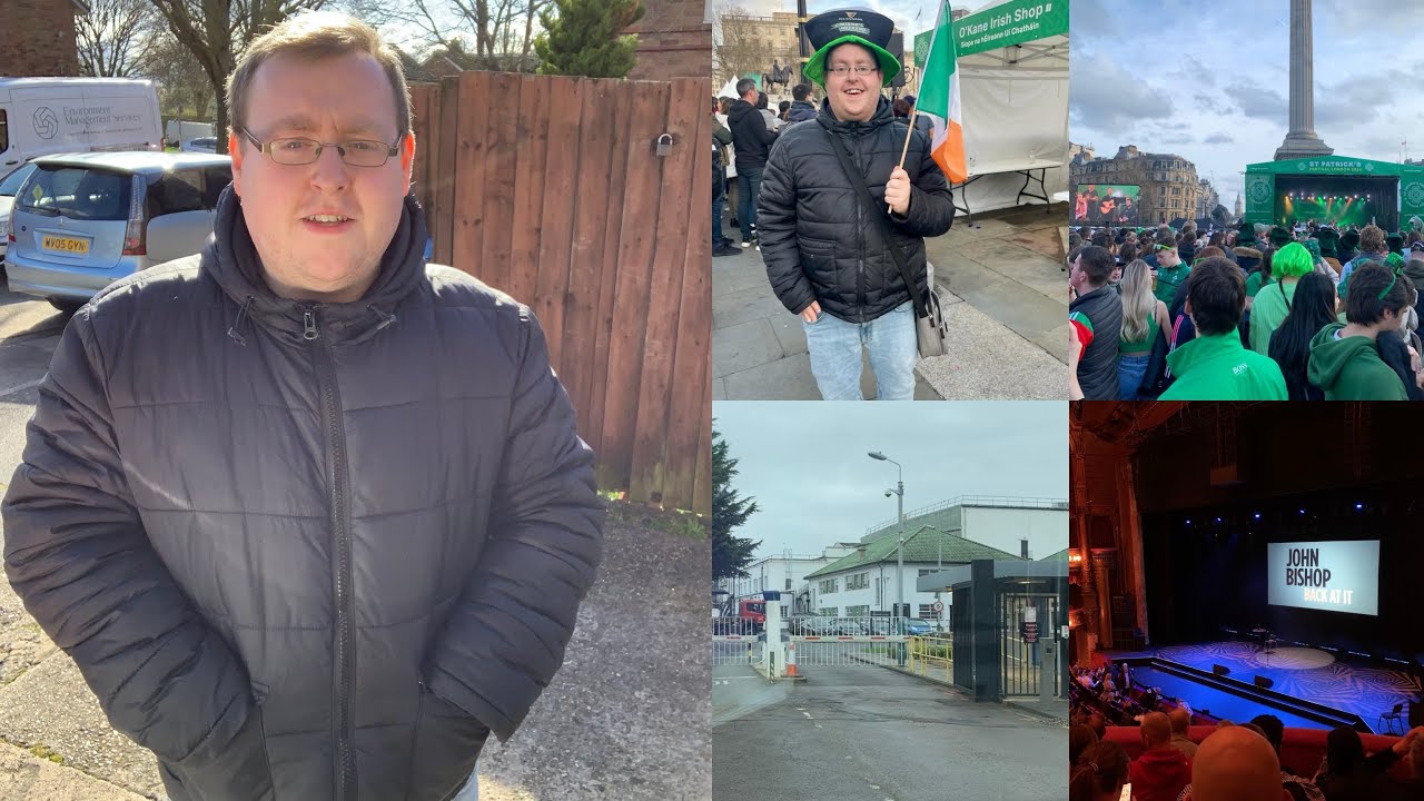 St Patrick’s Day, Elstree Studios and John Bishop Back At It at The London Palladium