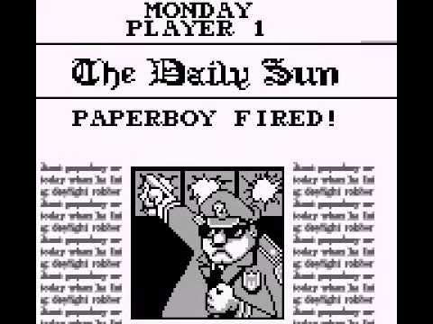 Paperboy 2 Game Boy