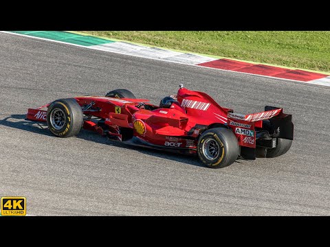 Pure FERRARI F1 SOUND at FINALI MONDIALI MUGELLO (FORMULA 1 V6, V8, V10, V12) | 2019 4K