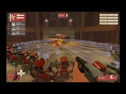 comment construire plusieur mitrailleuse tf2