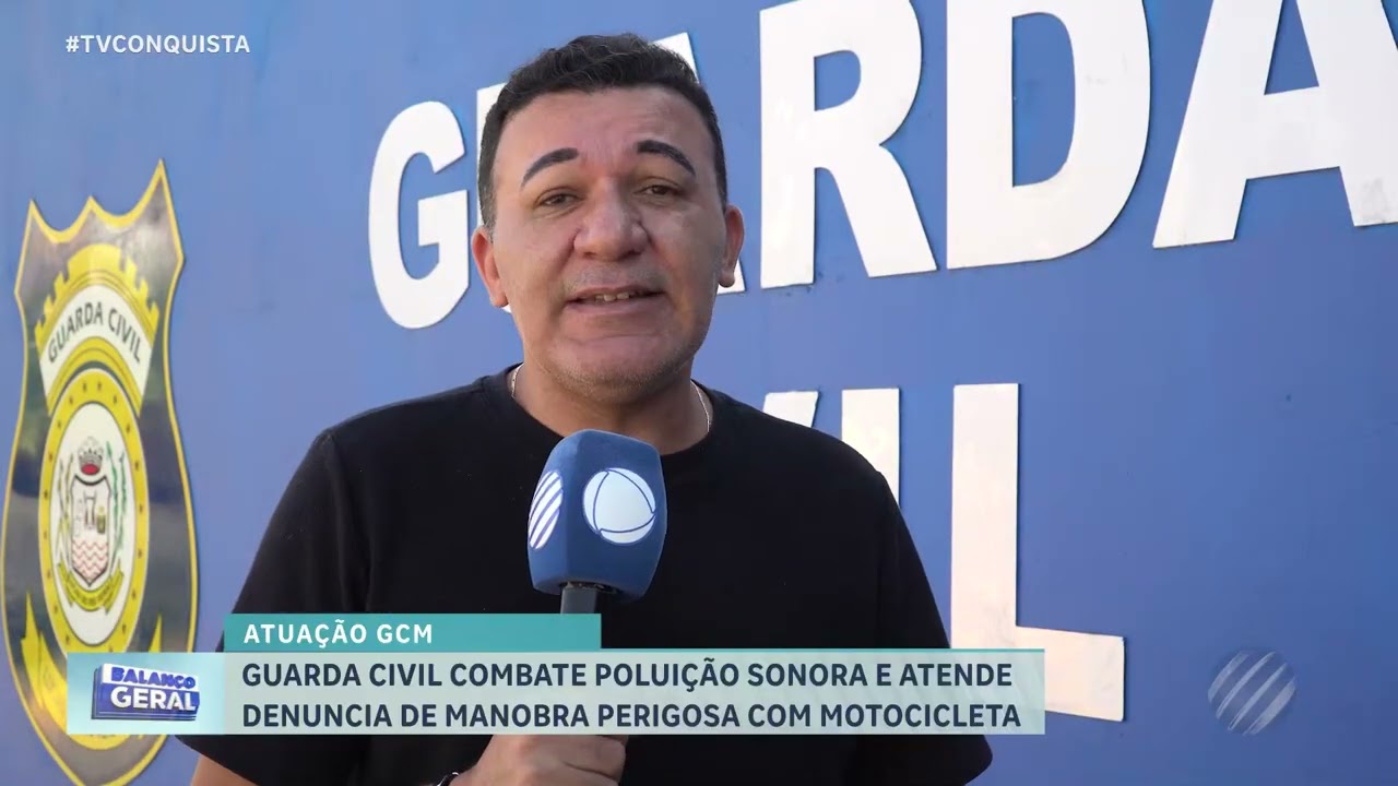 GCM atende denúncias de poluição sonora e manobras perigosas em Lucas do Rio Verde