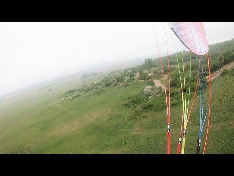 Paragliding, Soaring at Spitzerberg / Austria