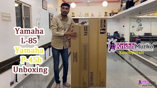 Video thumbnail for Yamaha L85 Piano stand & P45 Piano | Tamil Unboxing - Krishh Muziko by Krishh Muziko