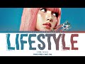 LISA 리사 Lifestyle Lyrics Color Coded Eng