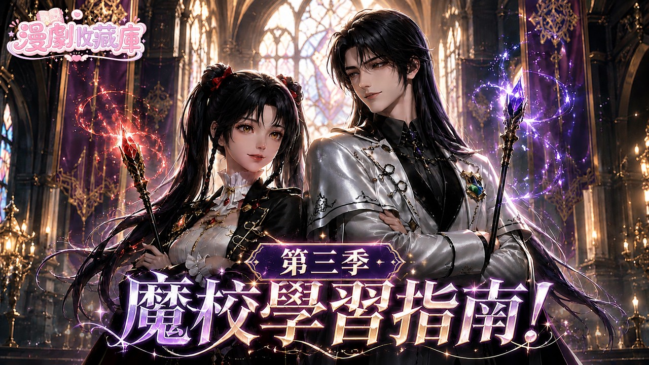 【第三季回歸 👑】以為是廢柴，結果是滿級瘋批小學妹！開局被四大學院嫌棄，她砸鍋賣鐵擠進中式魔校，靠沙雕搞事成為全校最耀眼的傳奇 💥《魔校學習指南！》 #漫劇 #魔法學院 #漫劇推薦 #團寵