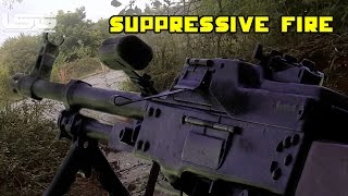 A&K PKM, WE Luger Airsoft, Suppressive Fire - Anzio Camp HD