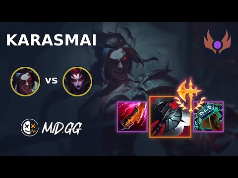 MID.GG: [ KarasMai ] Kayn JUNGLE vs Elise | NA MASTER | LOL Season 2025