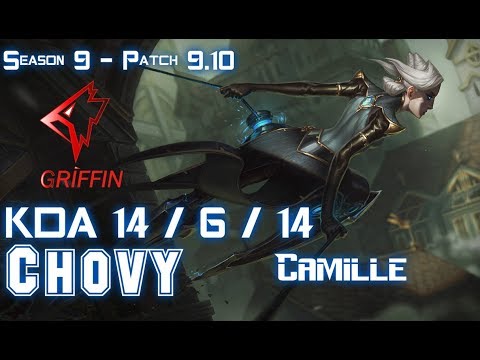 GRF Chovy CAMILLE vs TALON Mid - Patch 9.10 KR Ranked