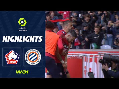 LOSC LILLE - MONTPELLIER HÉRAULT SC (2 - 1) - Highlights - (LOSC - MHSC) / 2022-2023