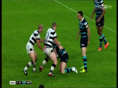 Rugby League Challenge Cup Quarter Final Leeds Rhinos v Hull F C 26/06/2015 2nd Half