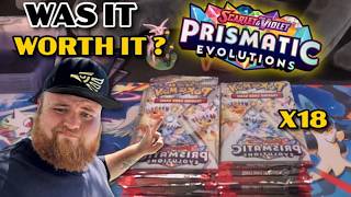 18 Prismatic Evolution Packs | What Did I Pull?