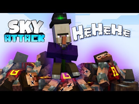 Ein Croco, eine Hexe und viele Tode 🚀 Minecraft Skyblock - Sky Attack #05