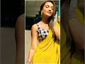 Surabhi Jyoti AS Bela AS Zoya New Yellow Saree Look Beautiful Shorts Stylish Top New Trending
