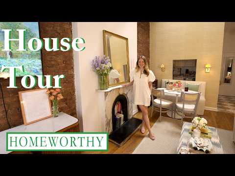 HOUSE TOUR | An Elegant NYC One-Bedroom Apartment | Storage Tips for Small Spaces