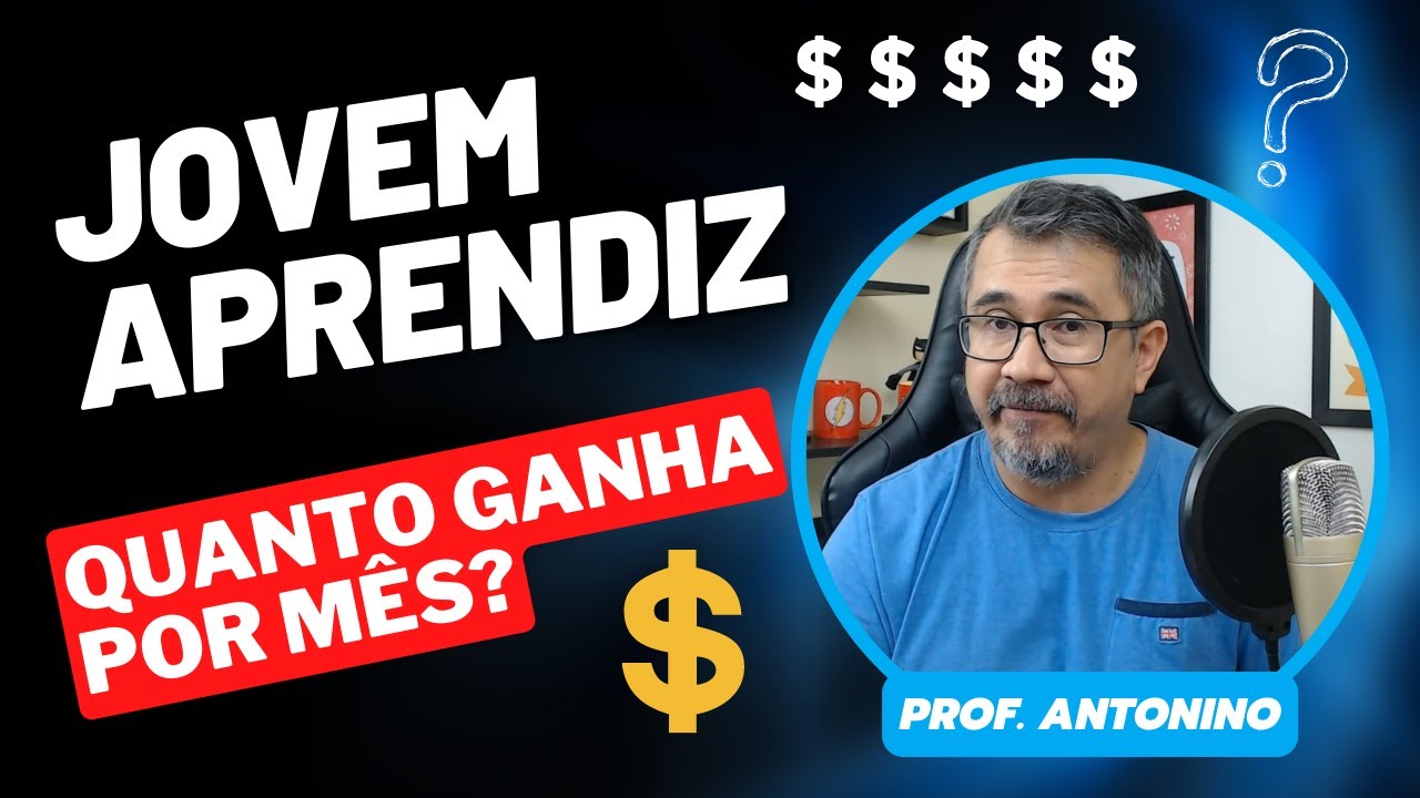 QUANTO GANHA UM JOVEM APRENDIZ - Como é o Cálculo do Salário?