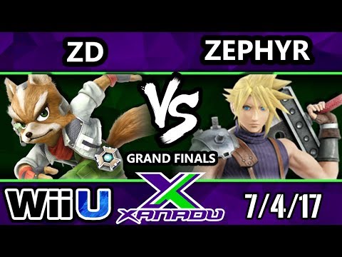 S@X 209 - InC | ZD (Fox) Vs. Zephyr (Cloud) - SSB4 Grand Finals - Smash 4 - Smash for Wii U.