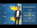 La météo de votre samedi 19 septembre 2026