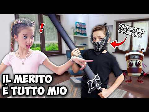 BALLERINA CAPPUCCINA TRASFORMA FIGLIODIEGO IN CAPPUCCINO ASSASSINO E MAMMAGIULIA SCAPPA DI CASA !