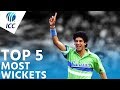 The Most Wickets in World Cup History? | Top 5 Archive | ICC Cricket World Cup The Most Wickets in World Cup History? | Top 5 Archive | ICC Cricket World Cup